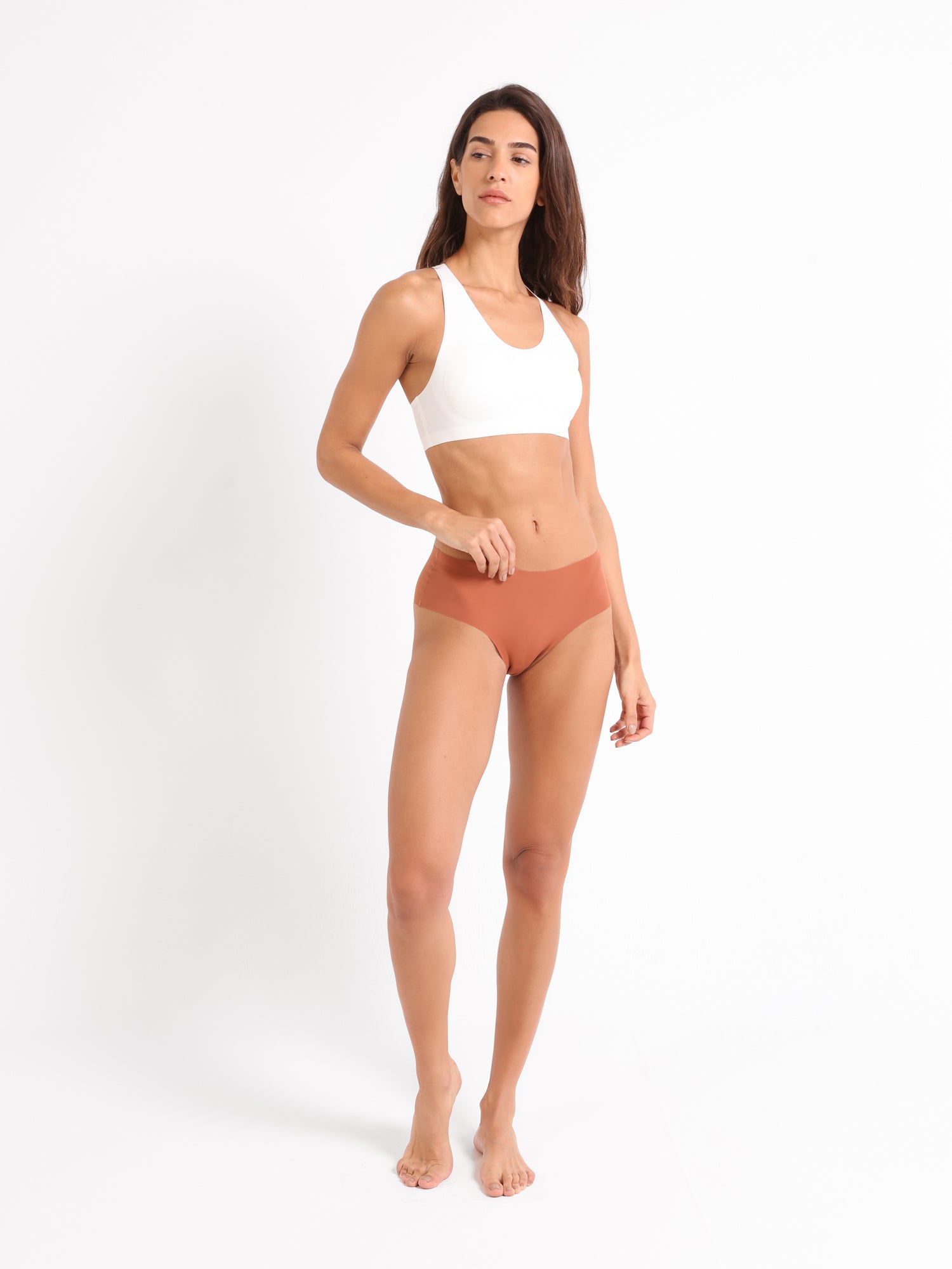 Seamless Luxe High-Waist Briefs