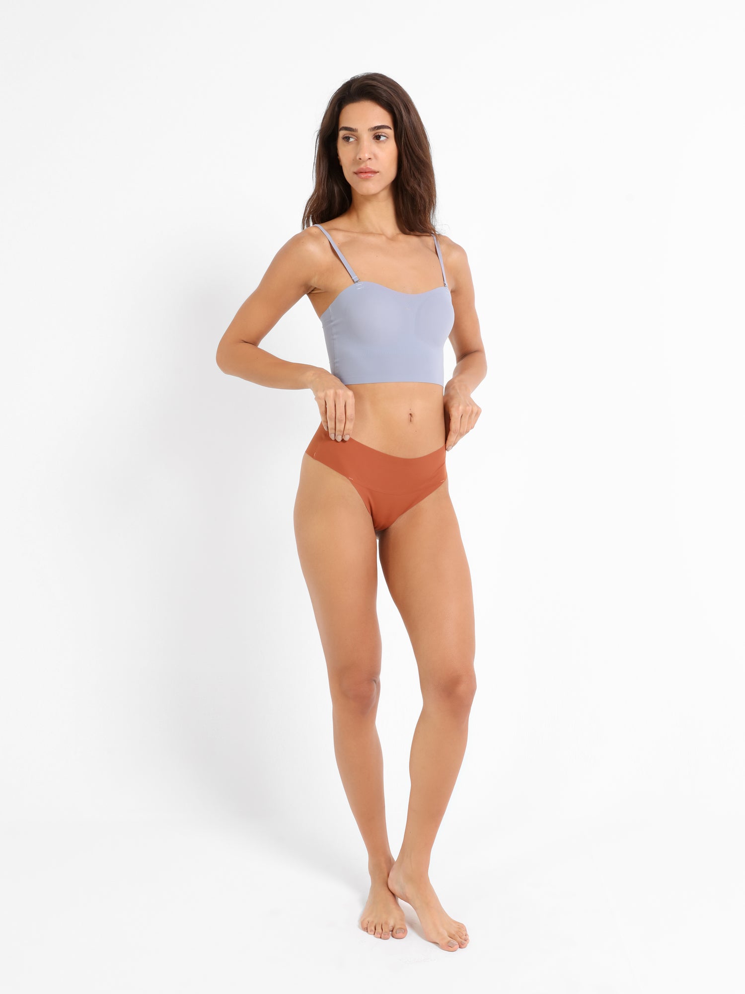 Seamless Silk Whisper Thong