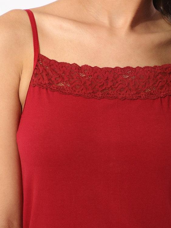 Thin Lace Tank Top - Eve Chantelle