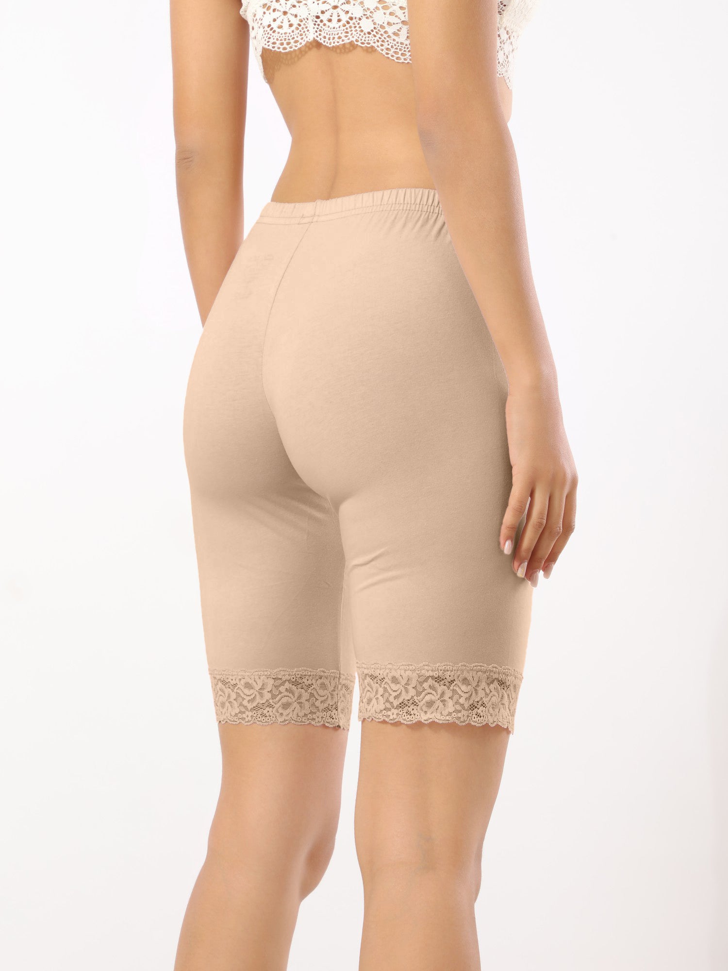 Chantelle's Lacy Biker Shorts