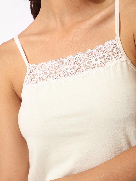 Thin Lace Tank Top - Eve Chantelle