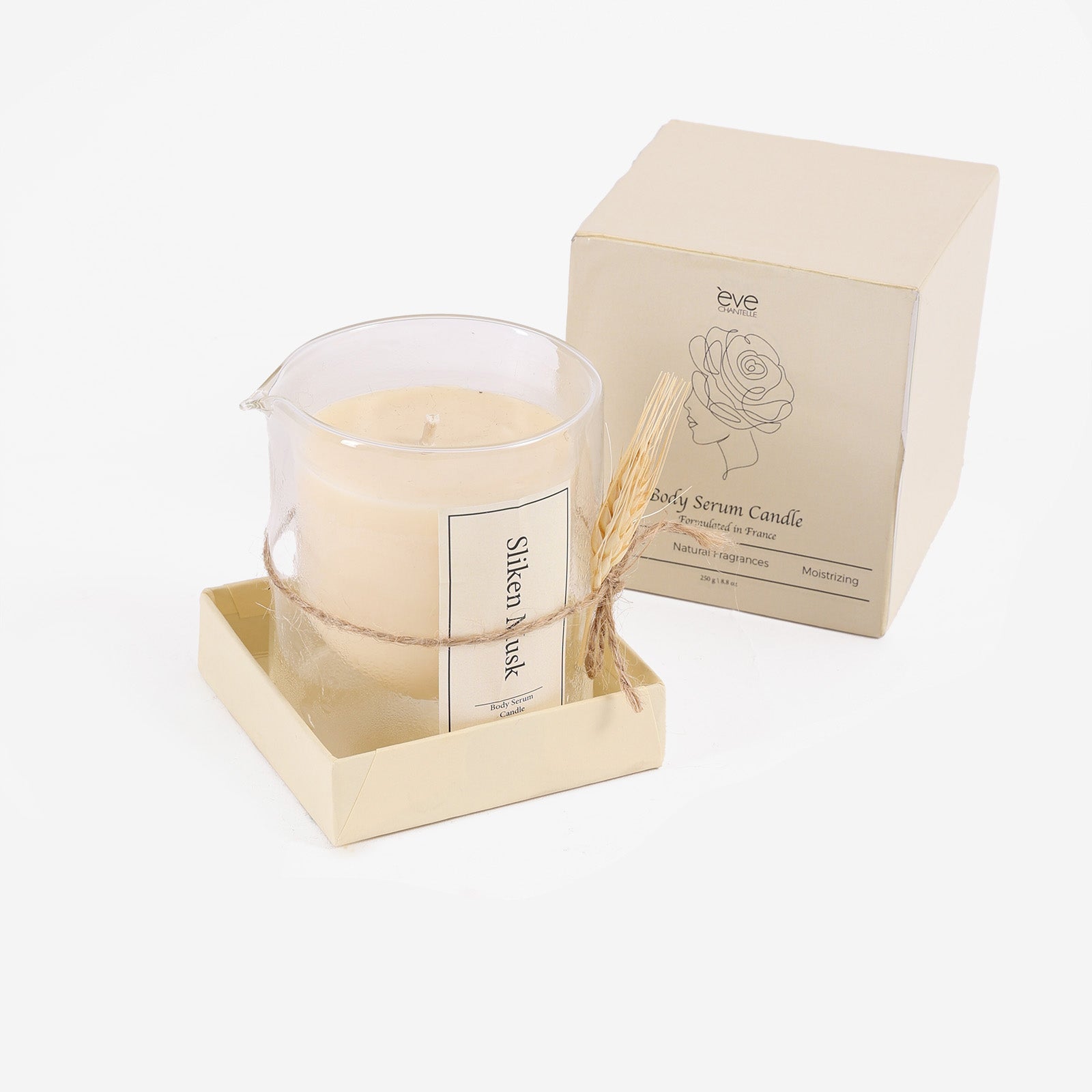 Silky Musk Bloom & Glow Body Serum Candle