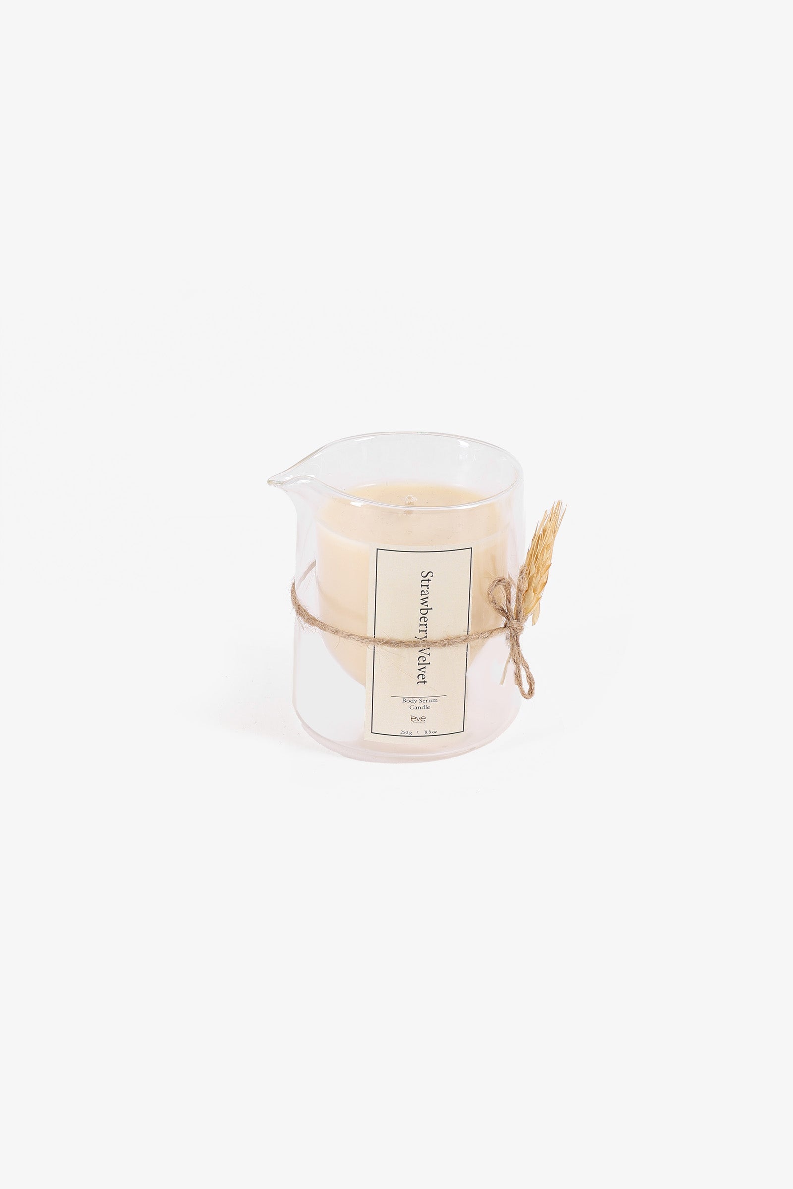 Strawberry Vulvate Bloom & Glow Body Serum Candle