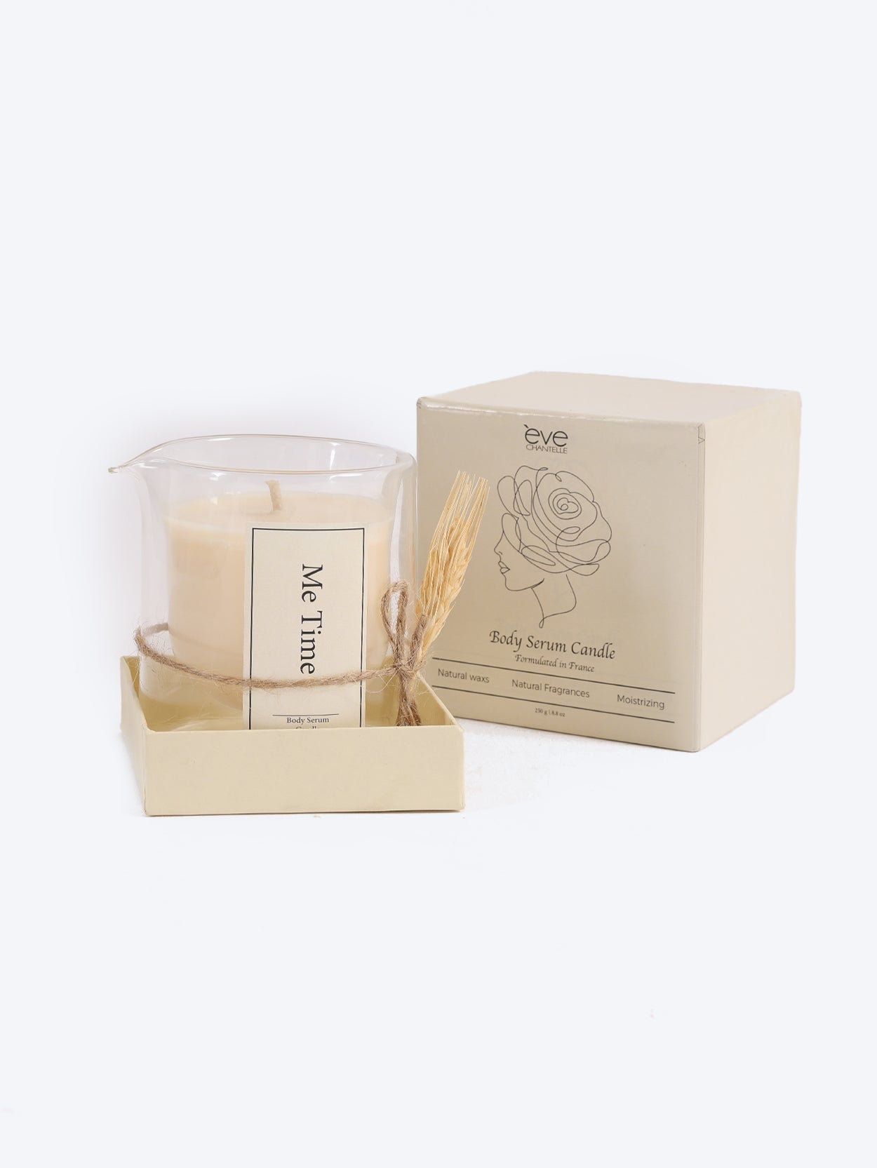 Me Time Bloom & Glow Body Serum Candle