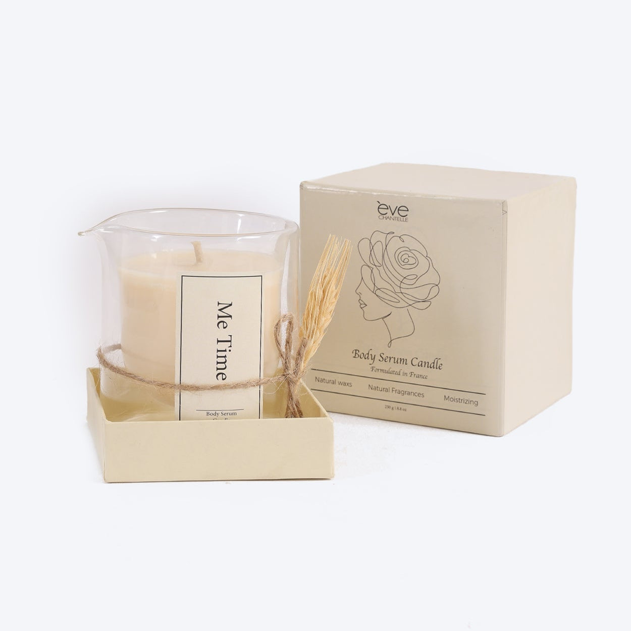 Me Time Bloom & Glow Body Serum Candle