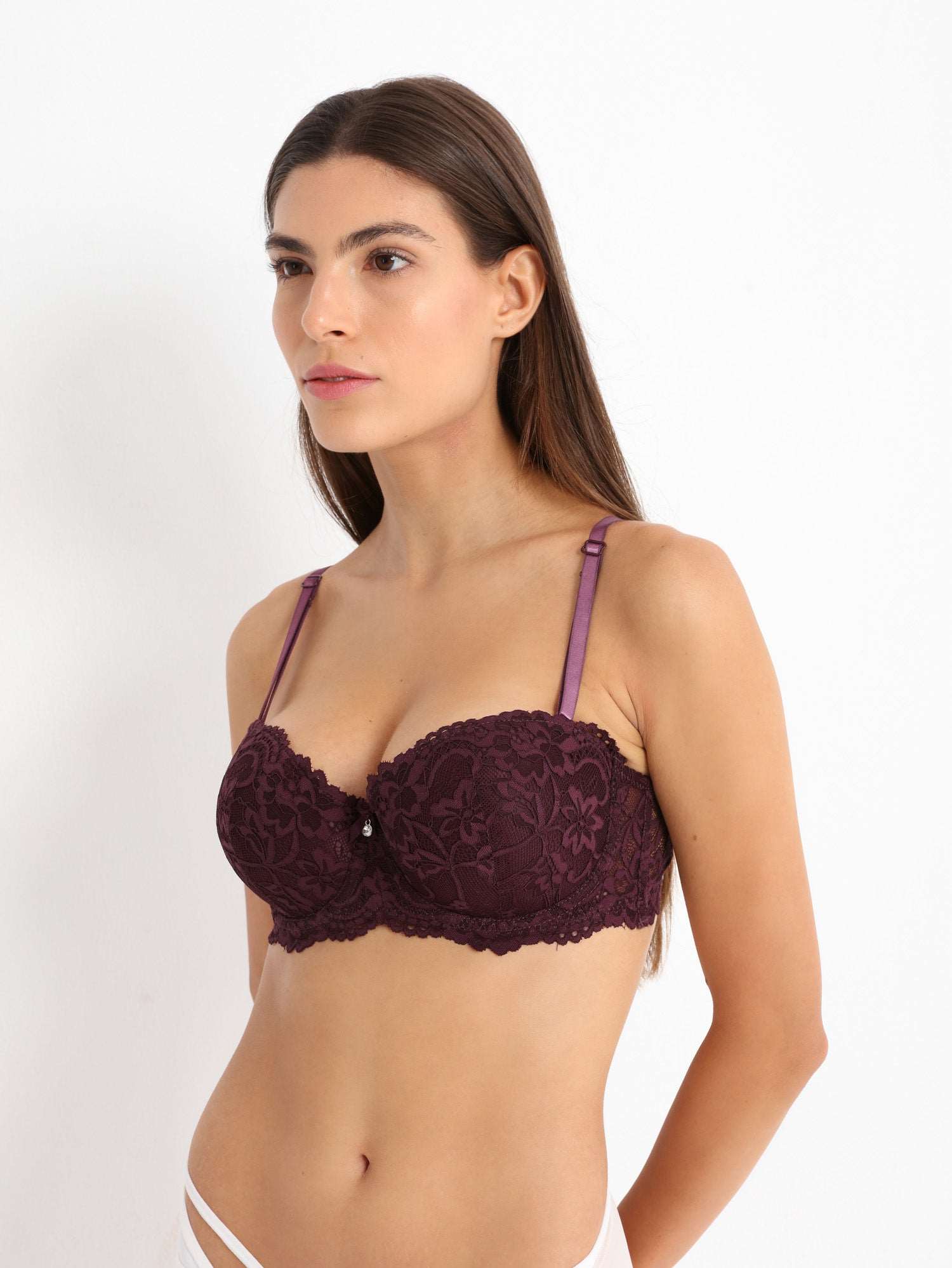 Enchanting Floral Lace Bra