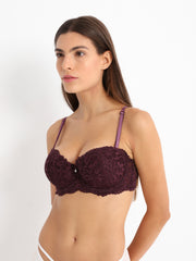 Enchanting Floral Lace Bra