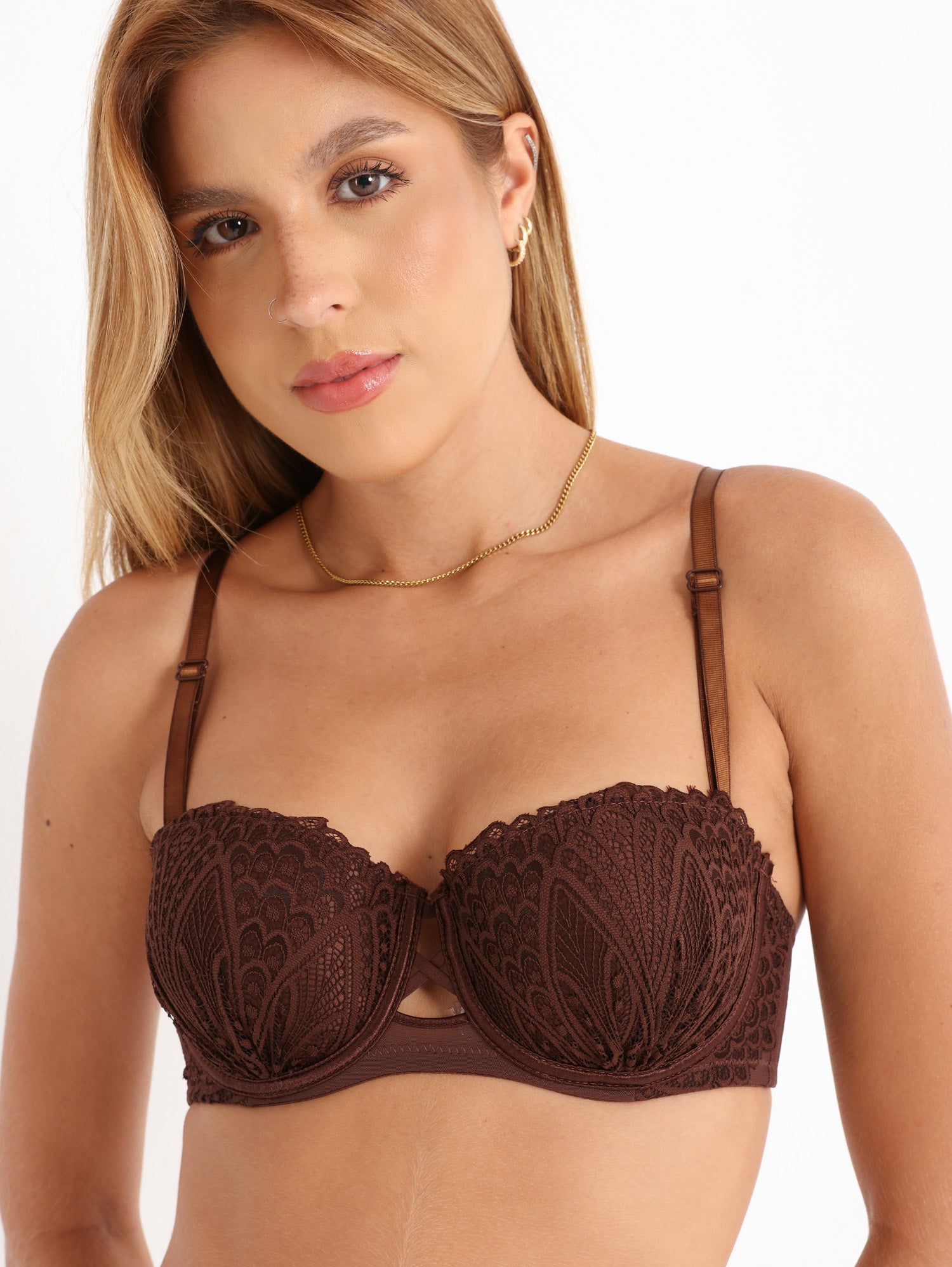 Exquisite Art Deco Lace Bra