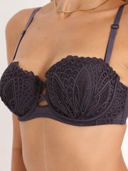 Exquisite Art Deco Lace Bra