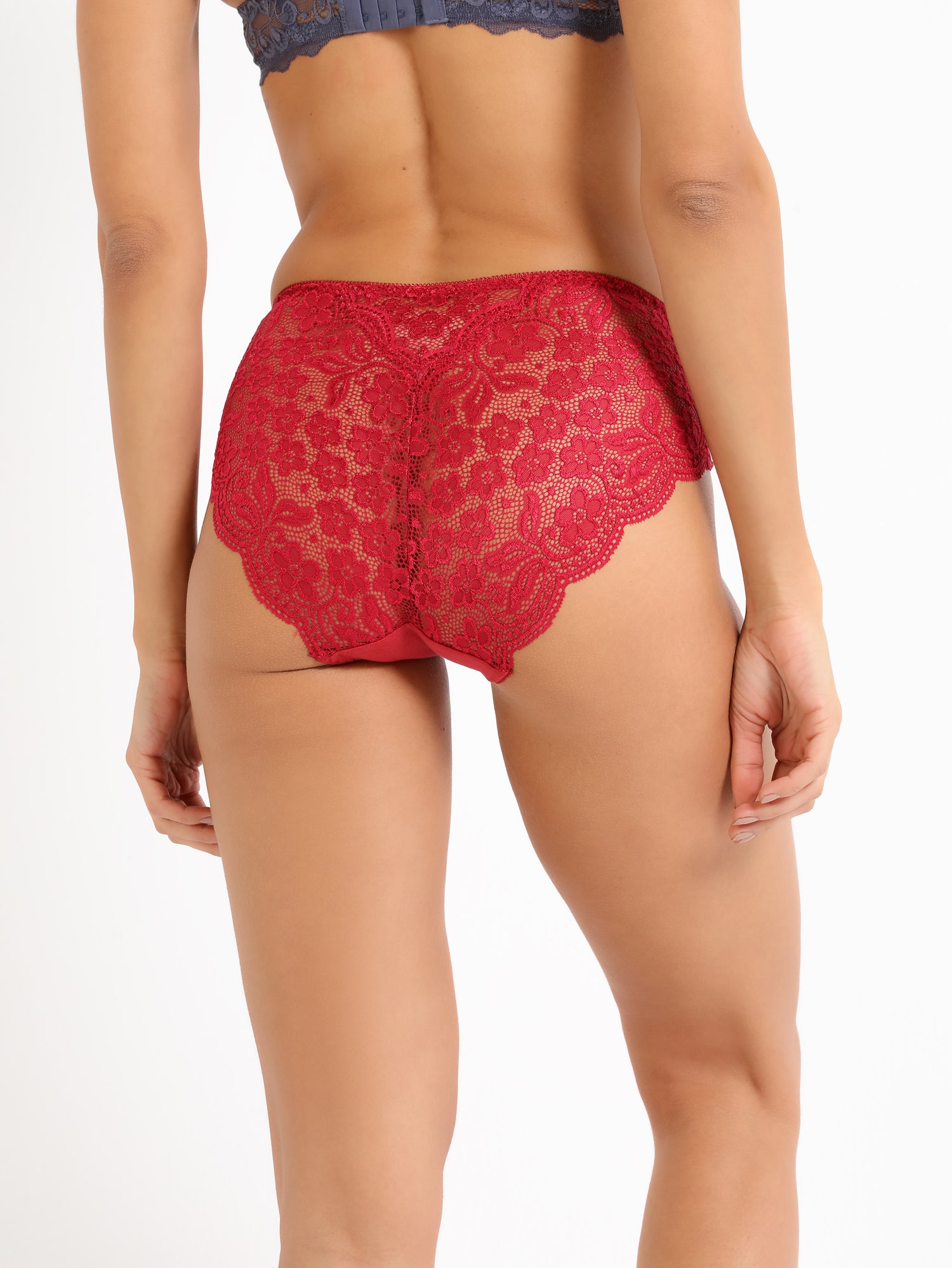 Lace Allure High-Waist Brief