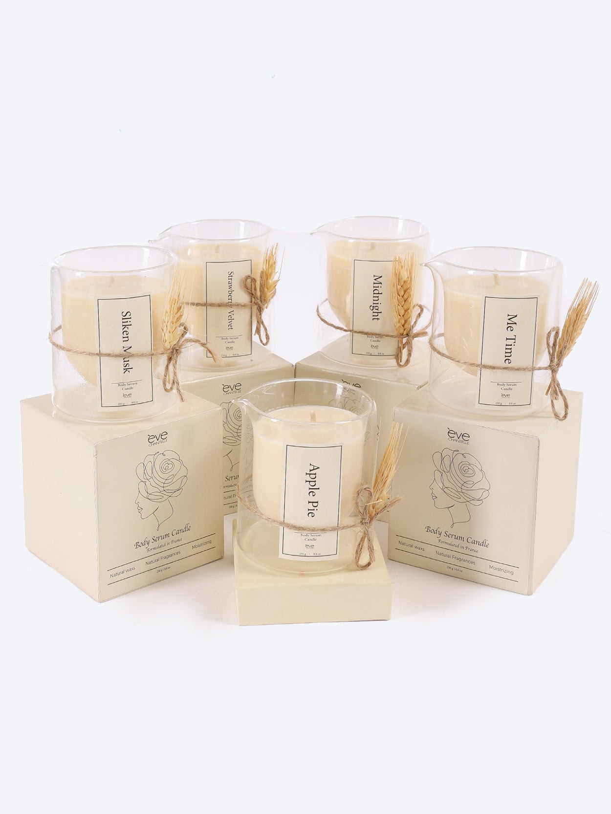 Midnight Bloom & Glow Body Serum Candle