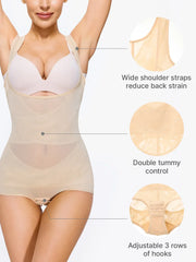 Cross Diagonal Mesh Bodysuit