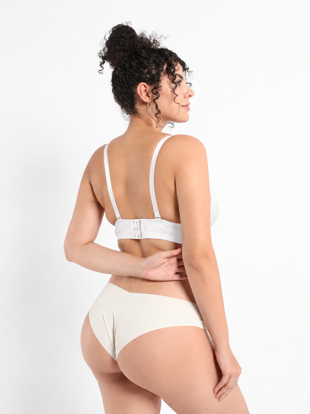 Full Coverage Plus Size Satin Bra