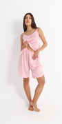 Royal Rose Pink Pyjama Satin Set