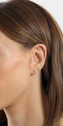 Gold Breeze - Gold-Tone Stainless Steel Stud Earrings