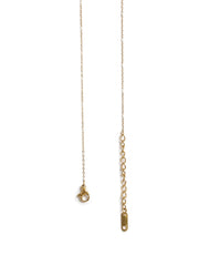 "Green Gem Harmony" Gold-Tone Necklace