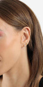 Darcy Gold-Tone Stainless Steel Stud Earrings