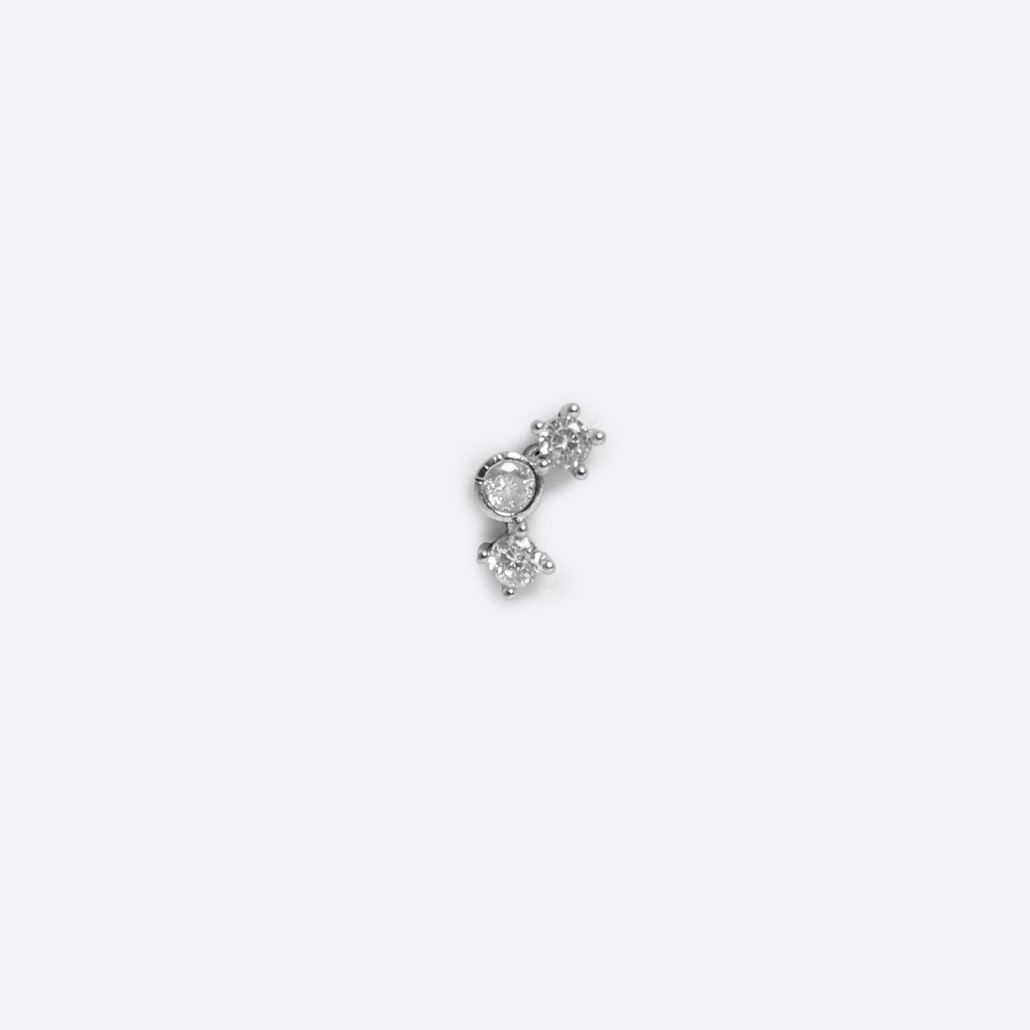 "Luna Grace" Silver Earrings