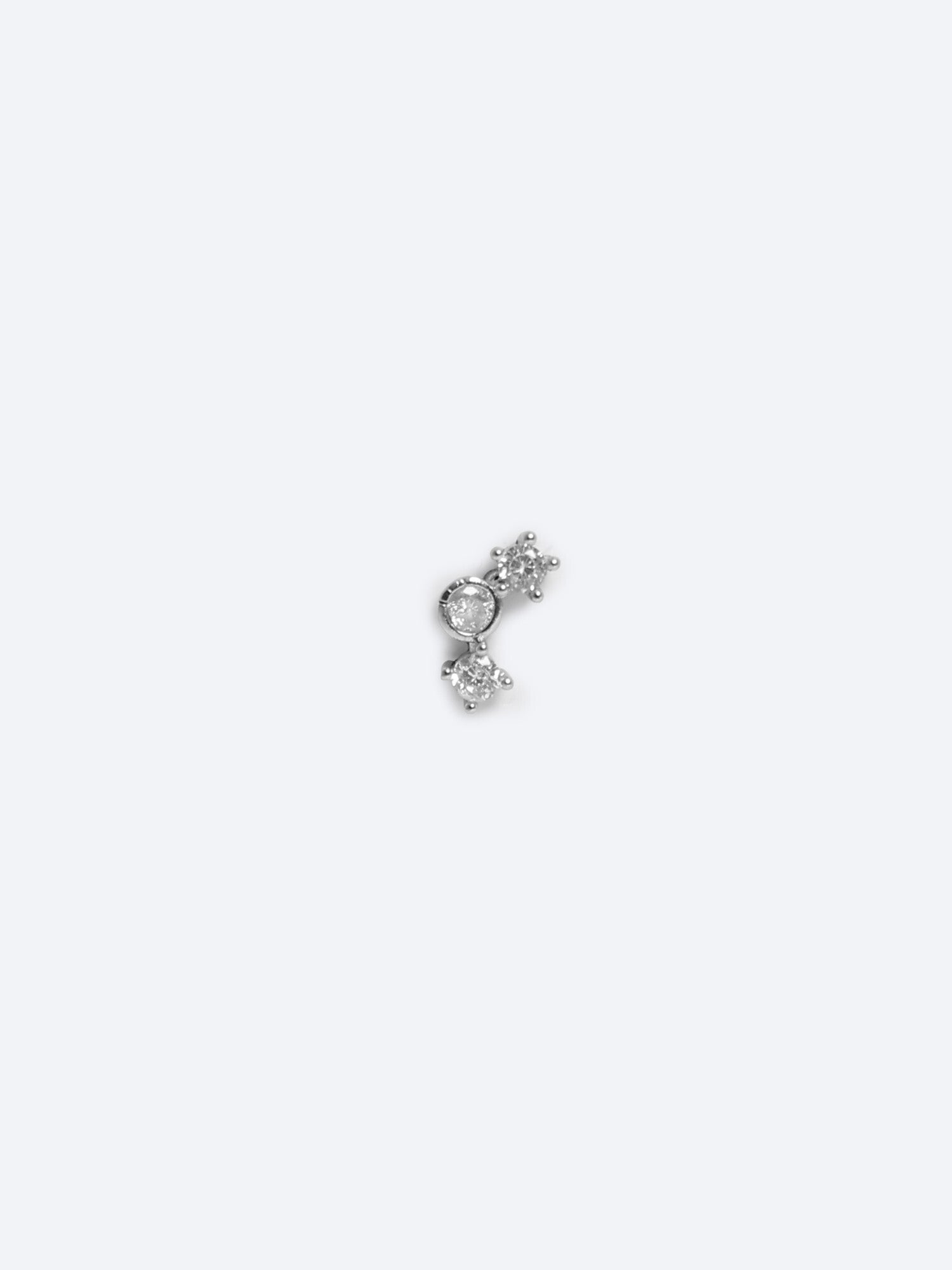 "Luna Grace" Silver Earrings