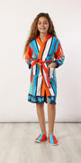 Eve Stripe Kid MultiColor Bathrobe - Eve Chantelle