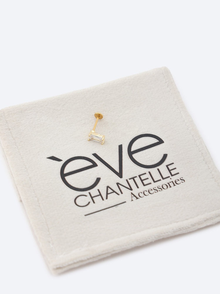 Darcy Gold-Tone Stainless Steel Stud Earrings