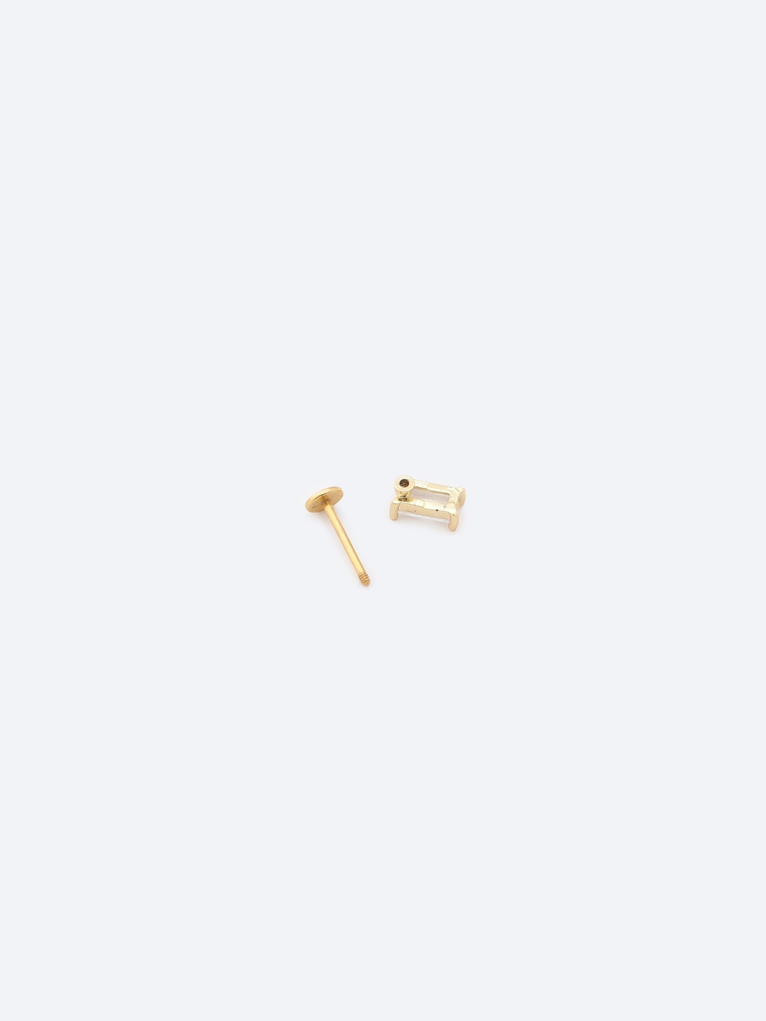 Darcy Gold-Tone Stainless Steel Stud Earrings