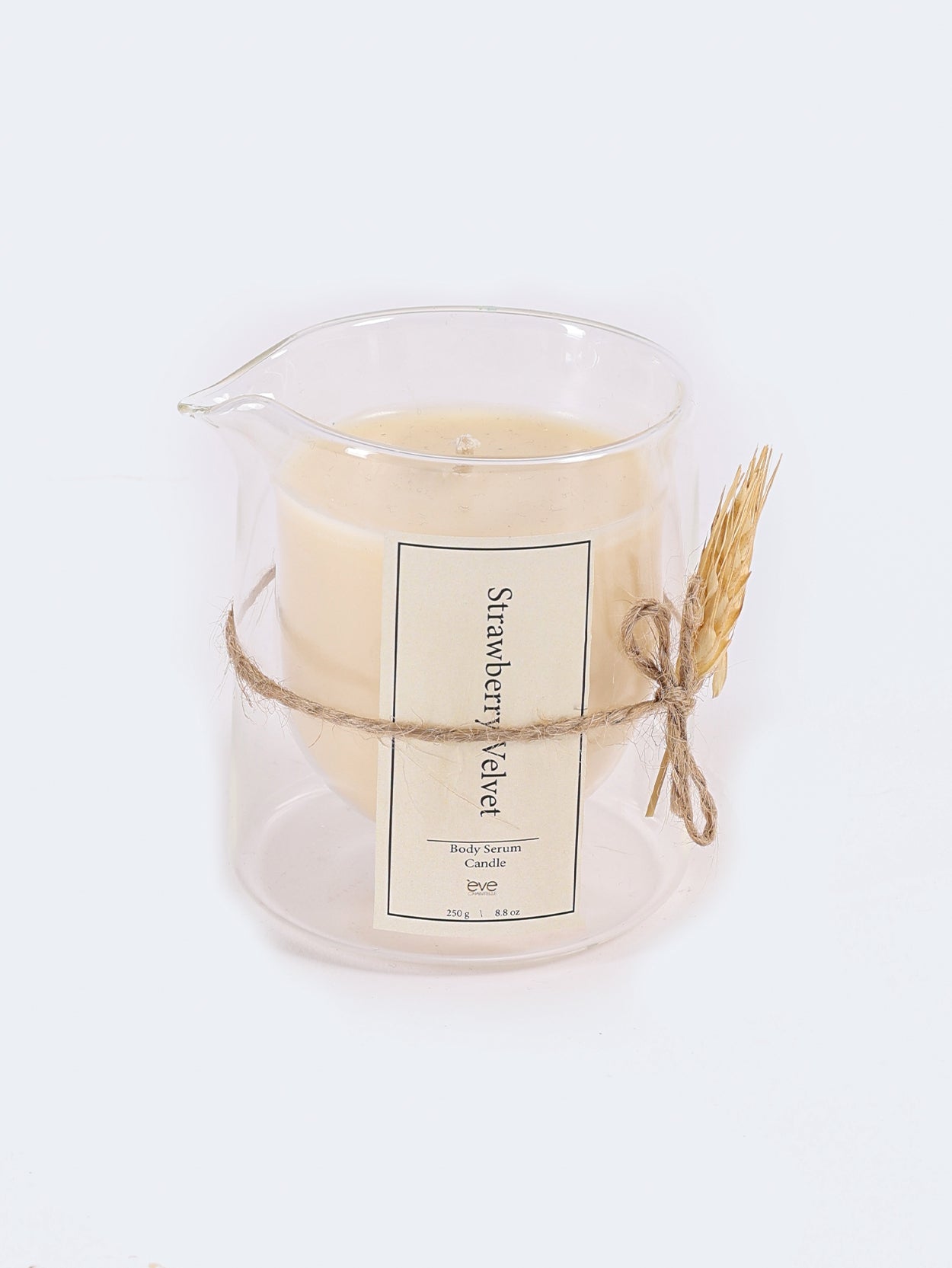 Strawberry Vulvate Bloom & Glow Body Serum Candle