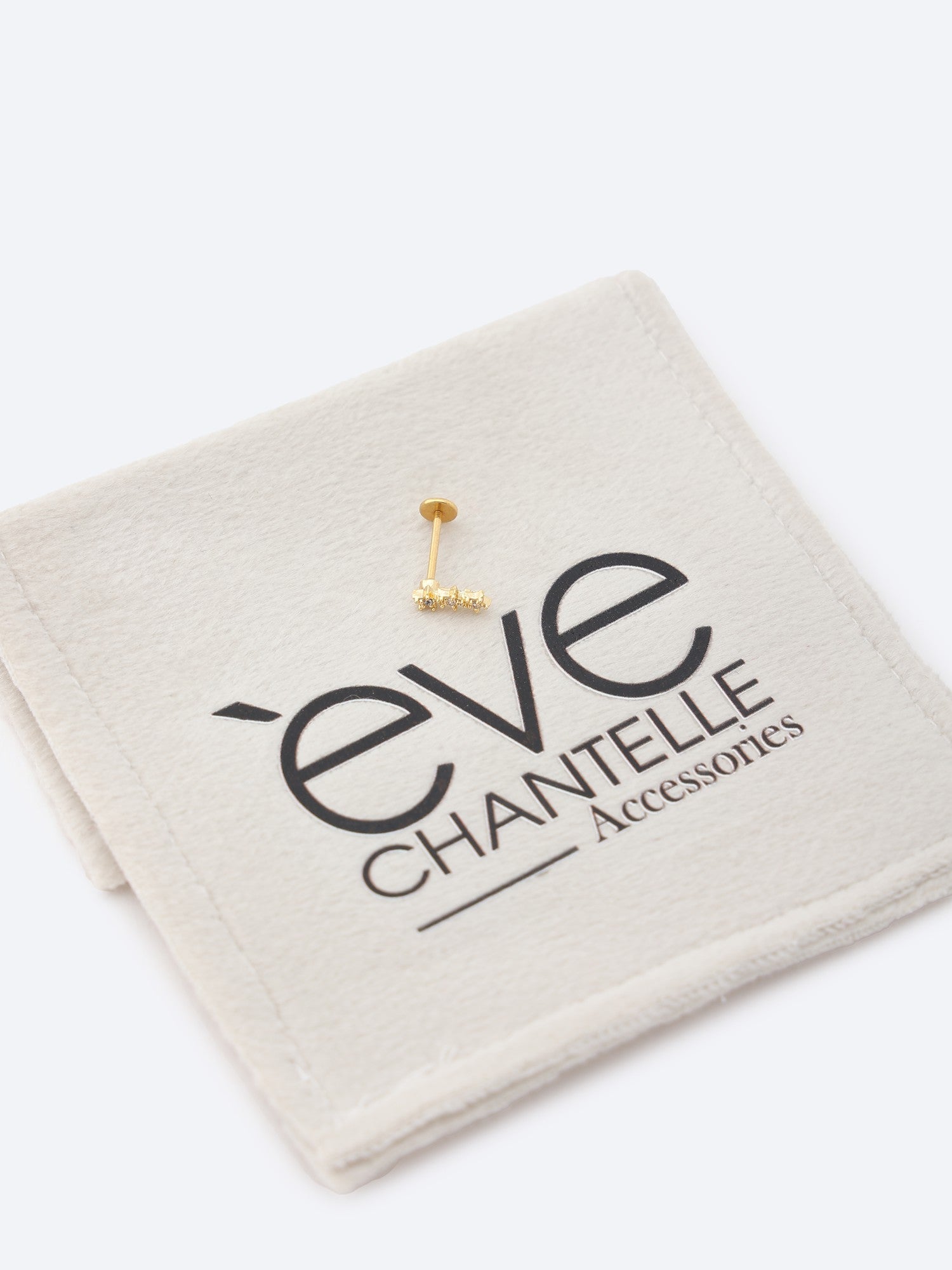 Gold Breeze - Gold-Tone Stainless Steel Stud Earrings
