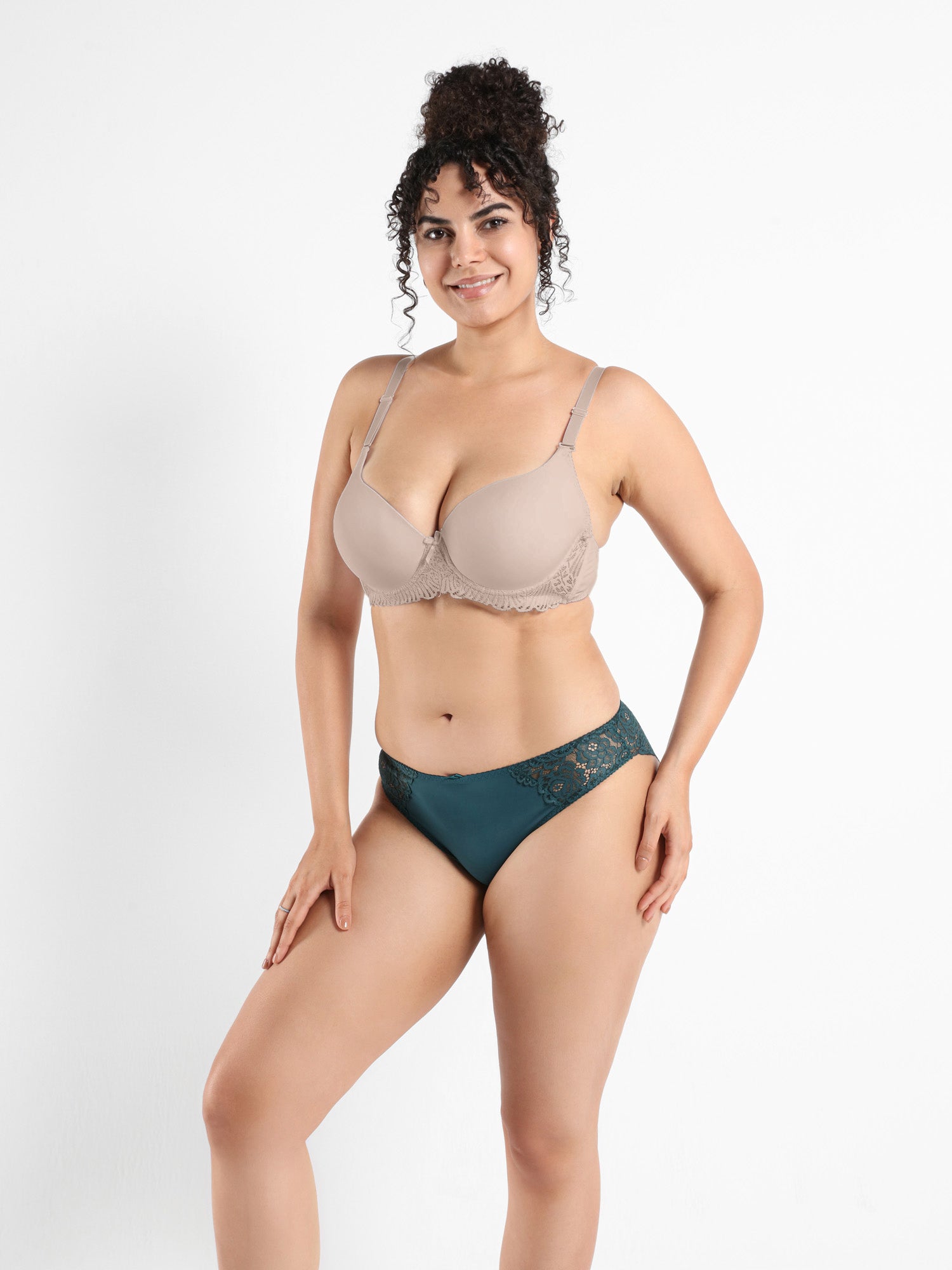 Sweet Whisper Plus Size Lace Bra