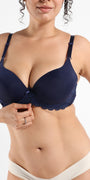 Sweet Whisper Plus Size Lace Bra