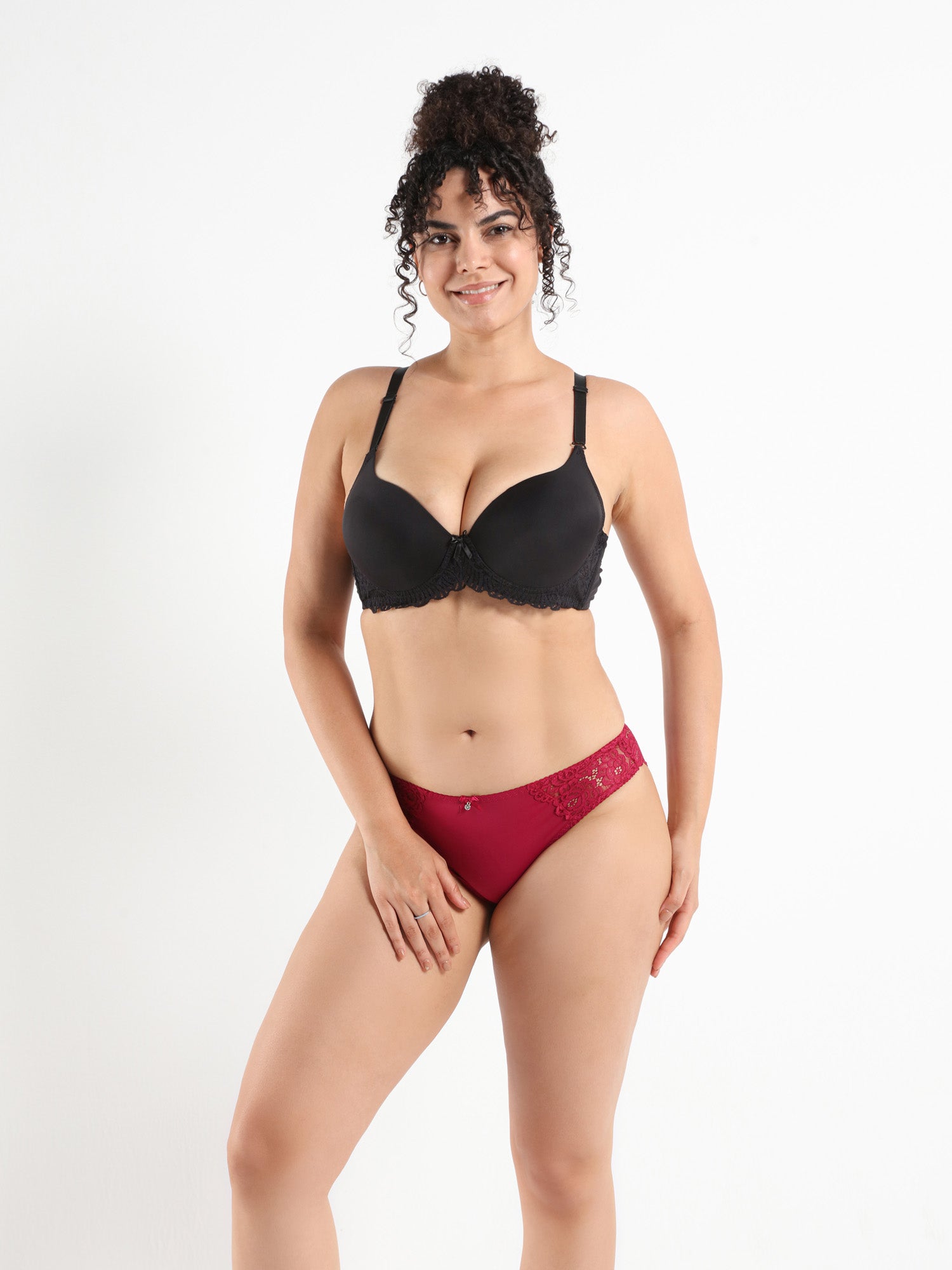 Sweet Whisper Plus Size Lace Bra