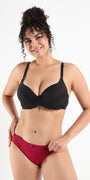 Sweet Whisper Plus Size Lace Bra