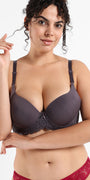 Sweet Whisper Plus Size Lace Bra