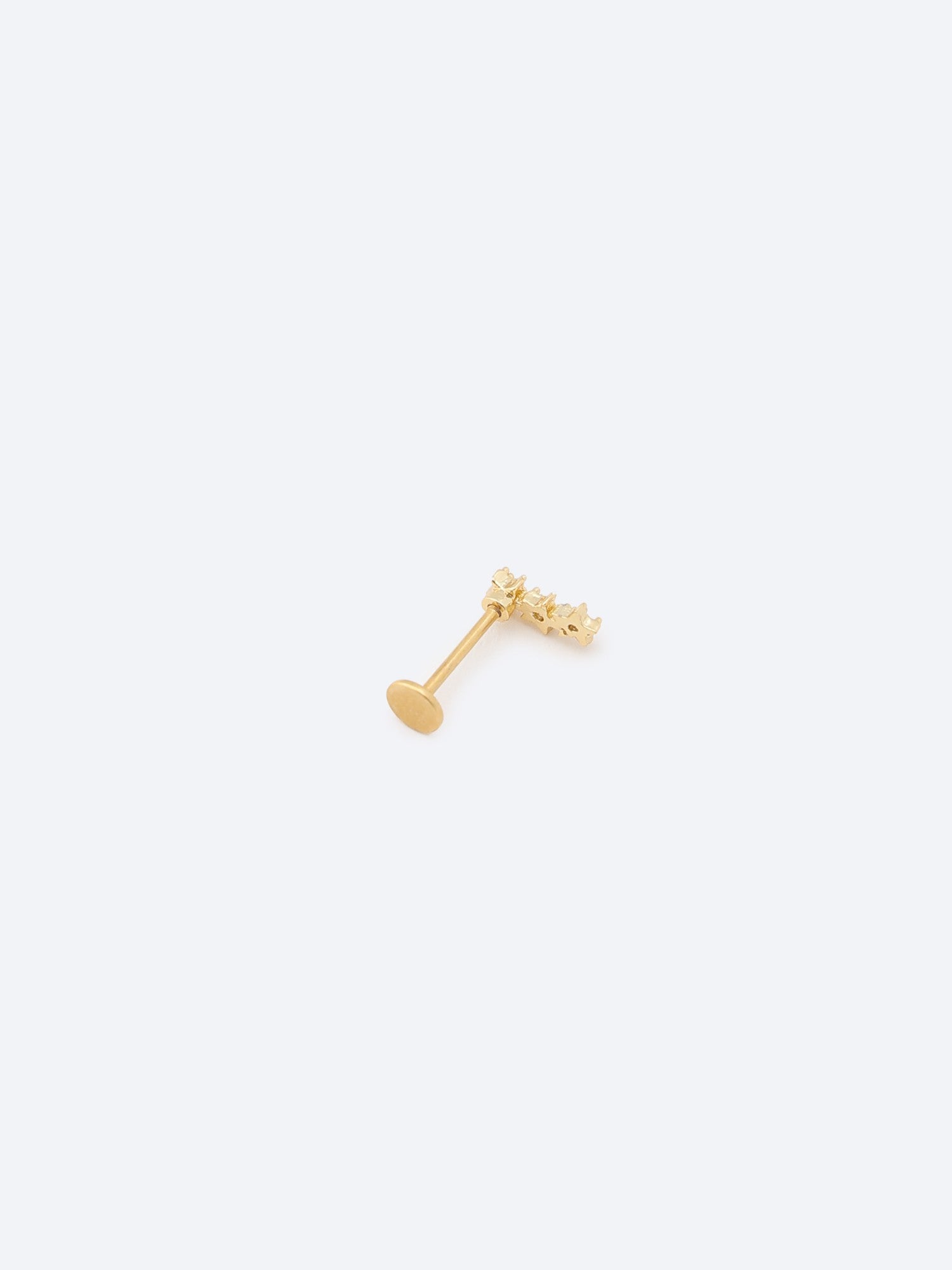 Gold Breeze - Gold-Tone Stainless Steel Stud Earrings