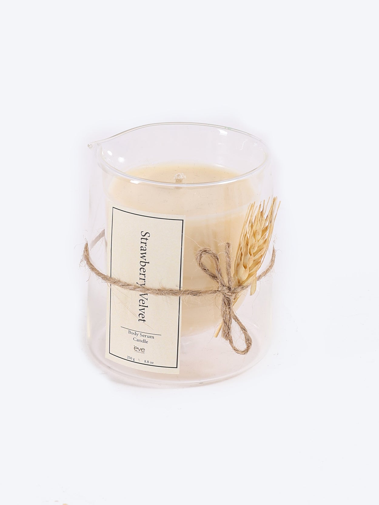 Strawberry Vulvate Bloom & Glow Body Serum Candle