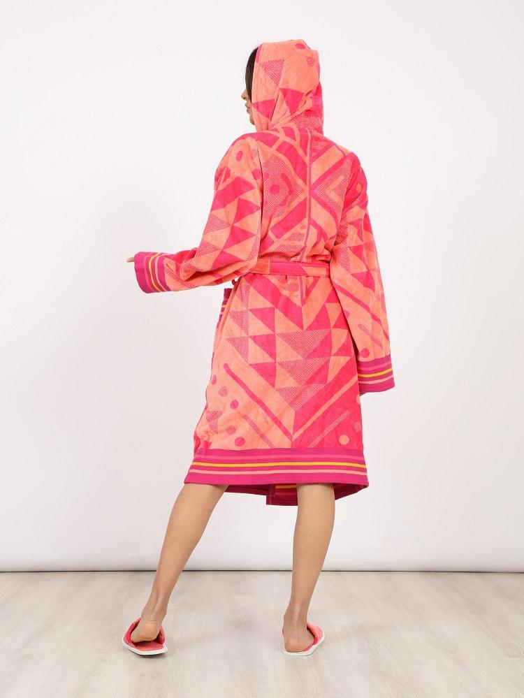 Eve MultiColor Bathrobe - Eve Chantelle