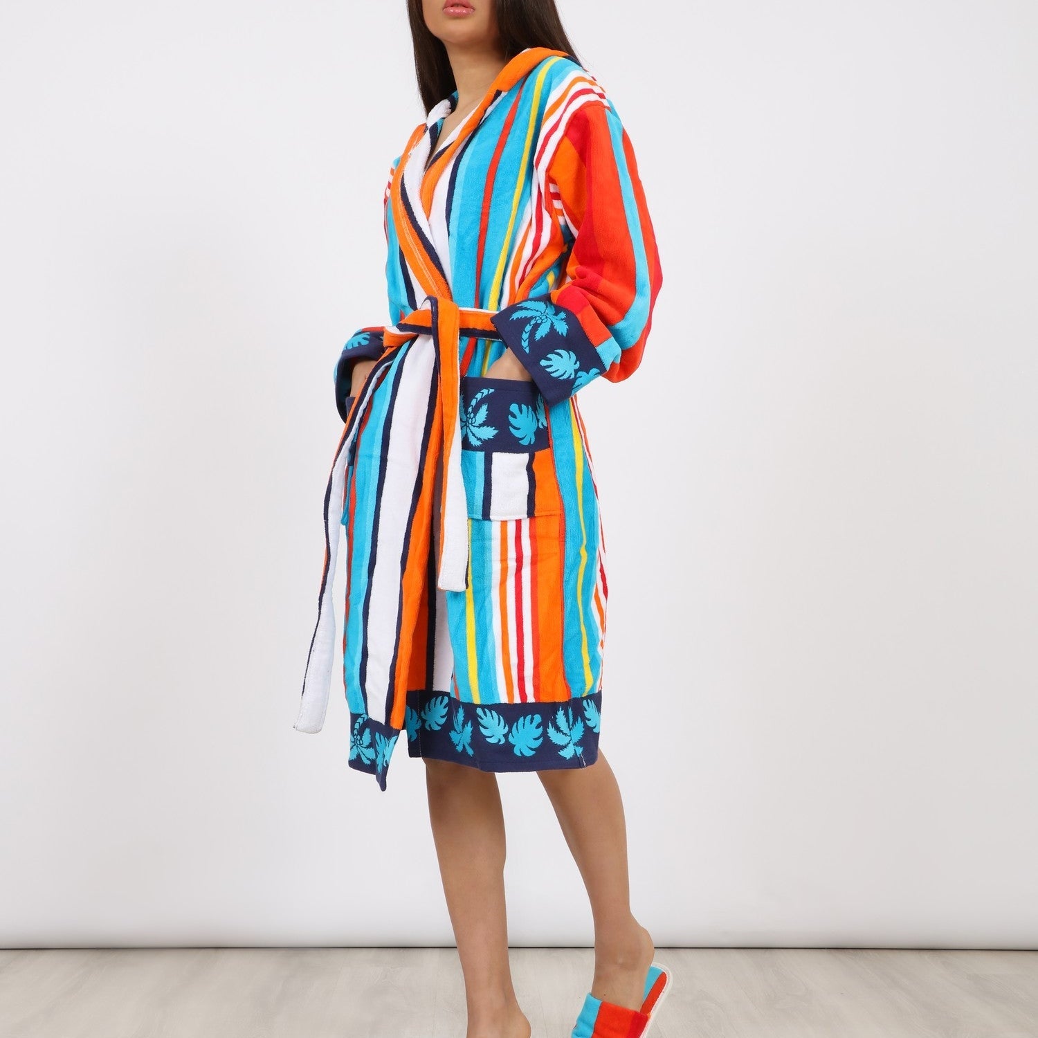 Eve MultiColor Bathrobe