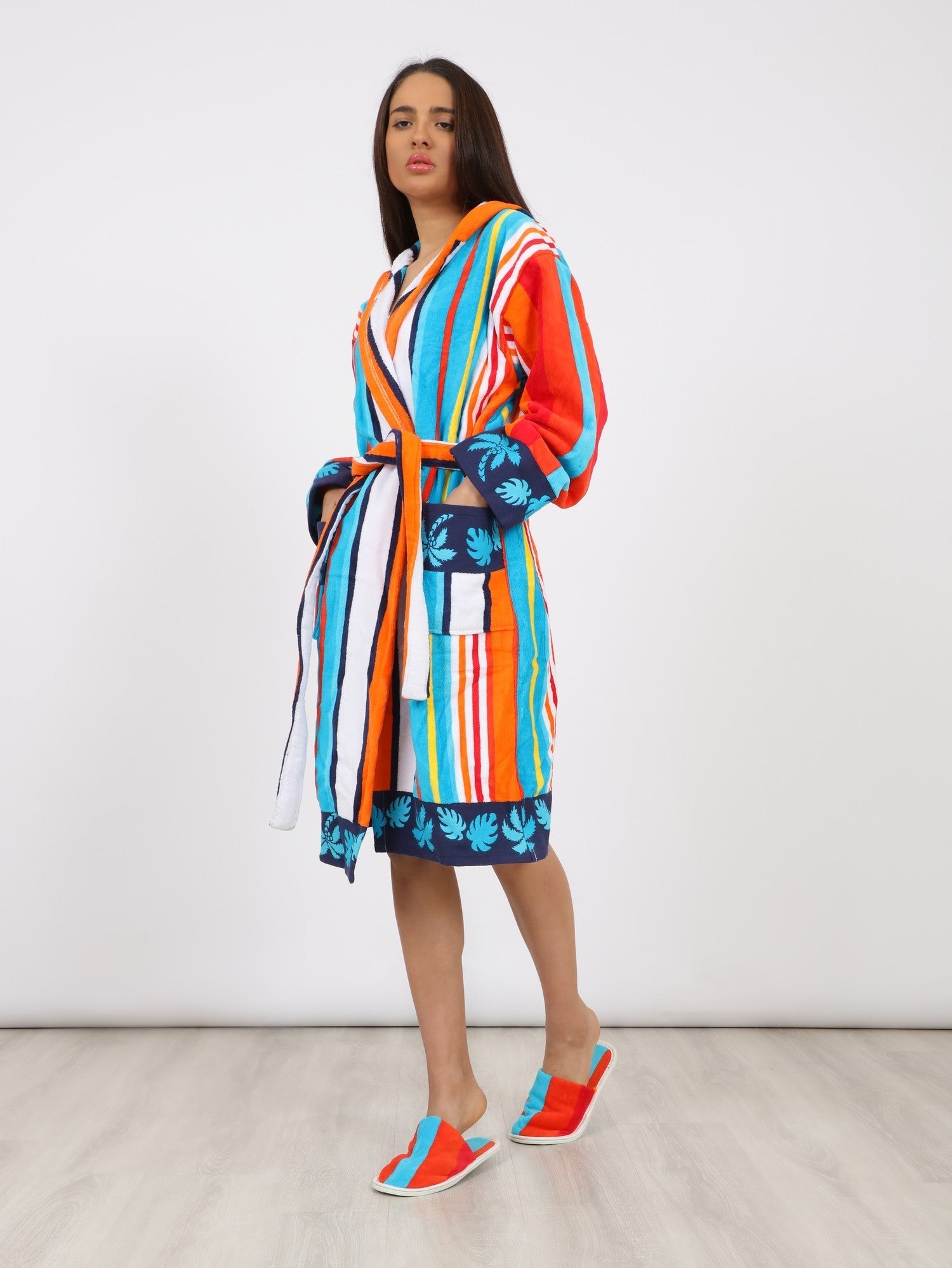 Eve MultiColor Bathrobe