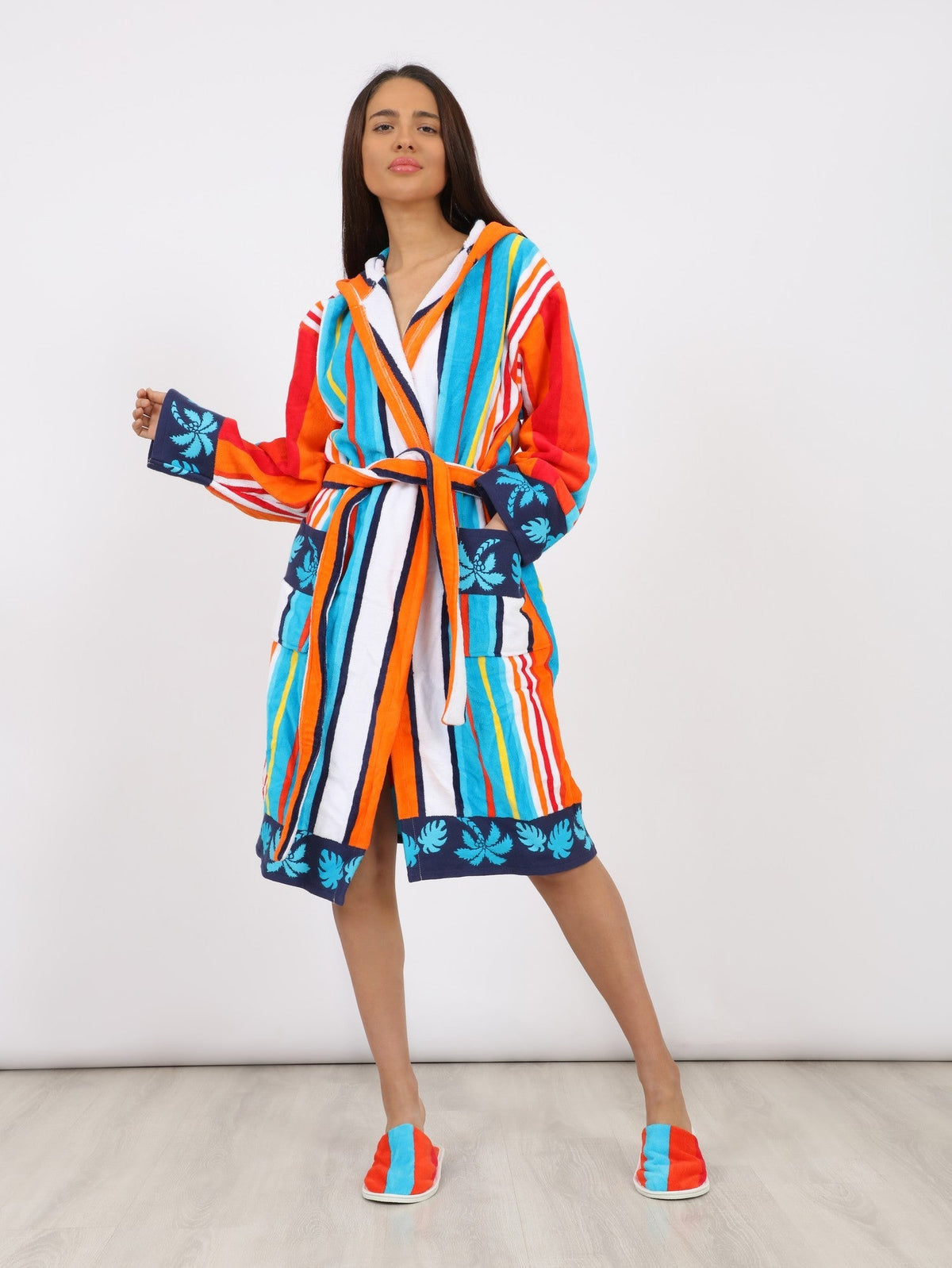 Eve MultiColor Bathrobe