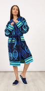 Eve MultiColor Bathrobe - Eve Chantelle