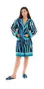 Eve MultiColor Bathrobe - Eve Chantelle
