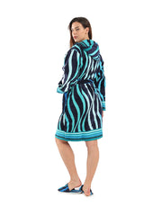 Eve MultiColor Bathrobe - Eve Chantelle