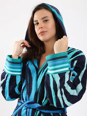Eve MultiColor Bathrobe - Eve Chantelle