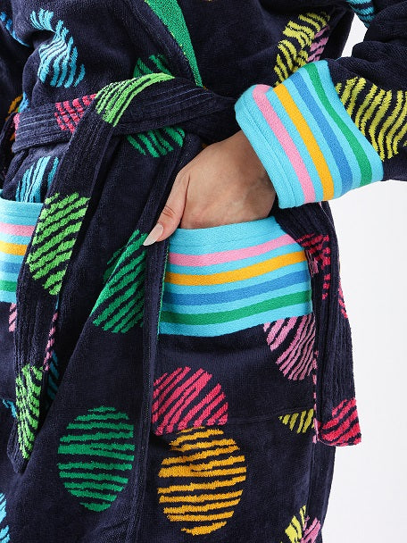 Eve MultiColor Bathrobe - Eve Chantelle
