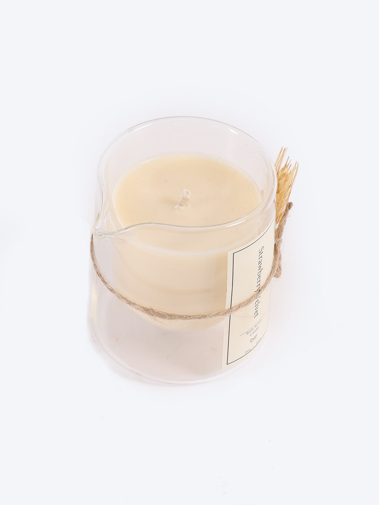 Strawberry Vulvate Bloom & Glow Body Serum Candle