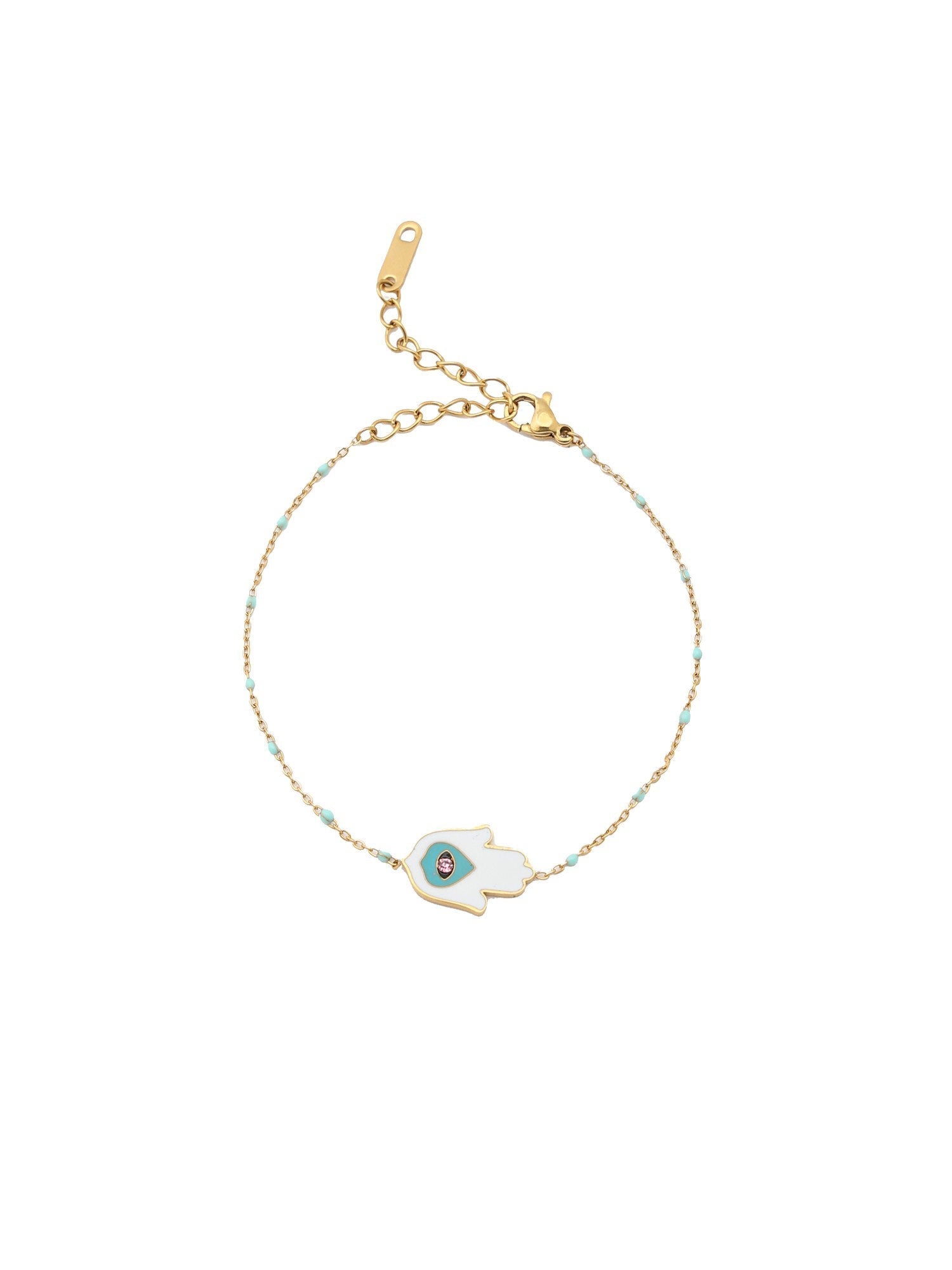 أسورة "Adorn"  من الستانلس ستيل المقاوم للصدأ مطلية بالذهب