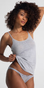 Thin Lace Edge Tank Top