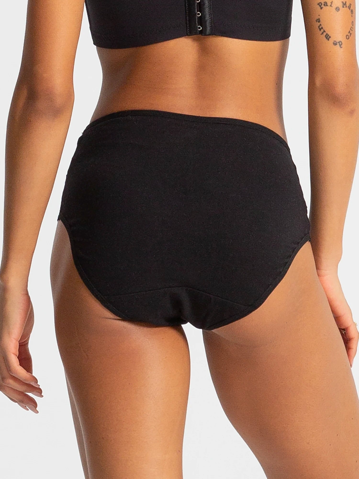 Plus Size Mama Brife In Cotton With Dentelle