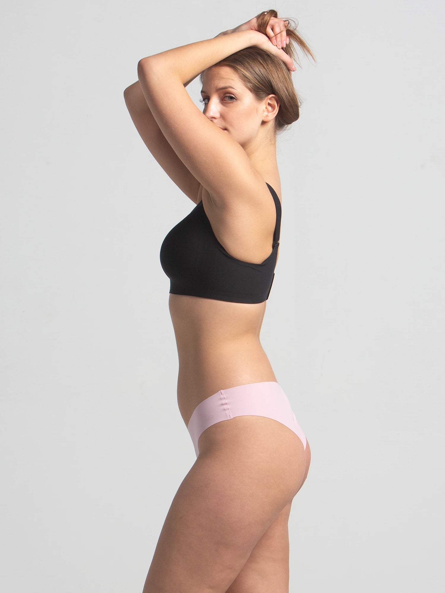 Eve Chantelle Seamless Mesh-Trim Bonded Bralette