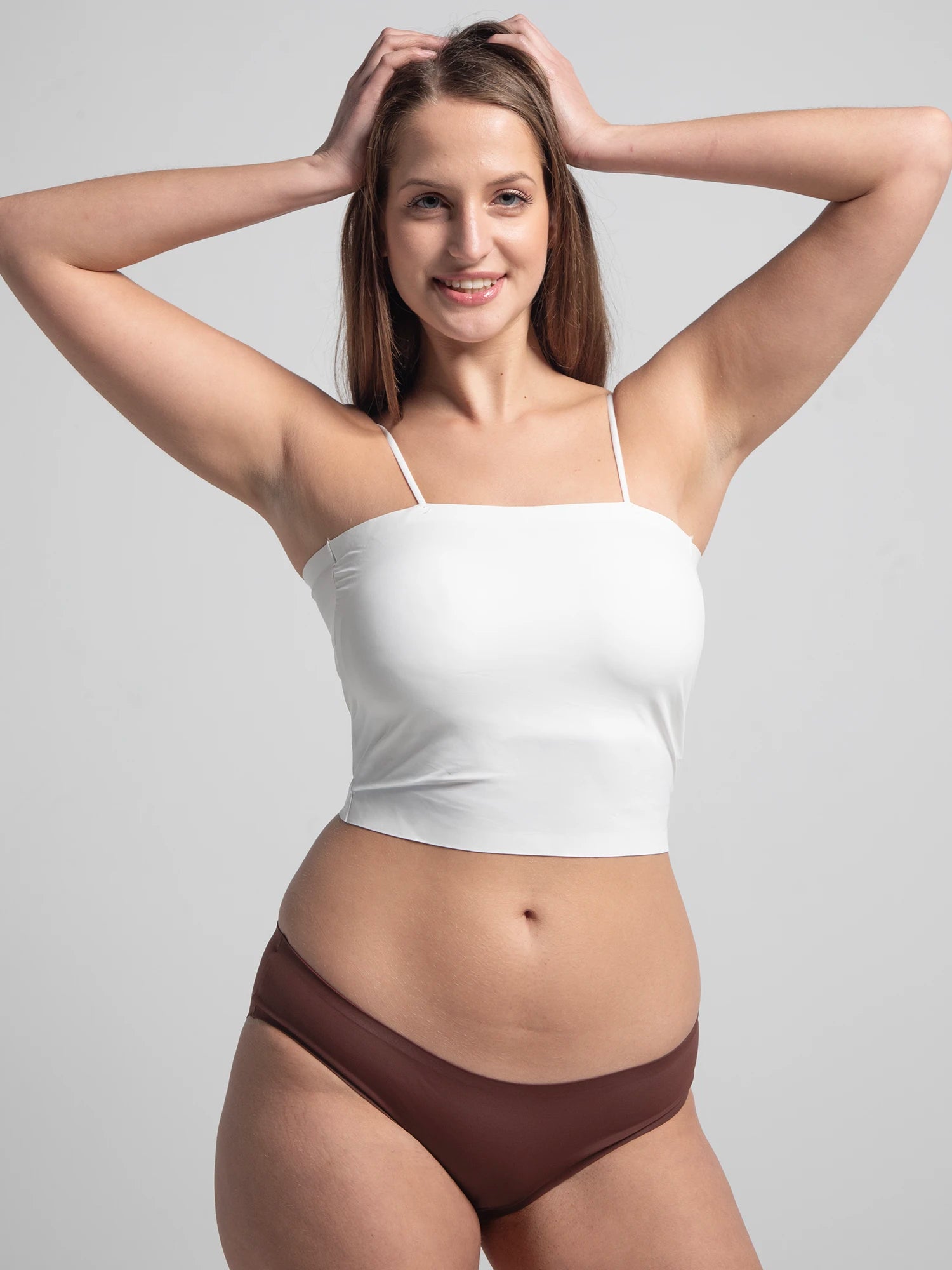 Eve Chantelle Seamless Padded Bra Crop Top